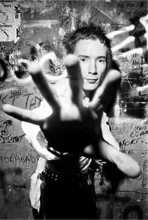 Johnny Rotten by Dennis Morris Johnny Rotten by Dennis Morris