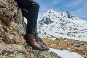 Crockett & Jones Islay 2 in Dark Brown Waterproof Sides