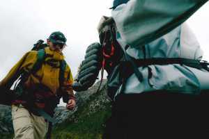 Model wearing Uppervoid