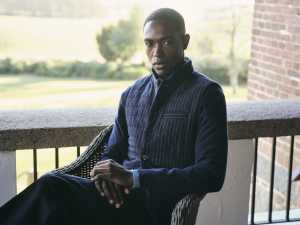 Model wearing Stenströms