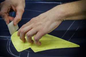 Rubinacci tailor at work