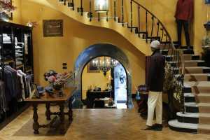 Inside Rubinacci's flagship store in Milan