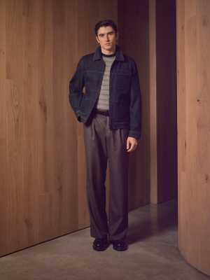 Oliver Spencer Orsman Trousers Miro Brown