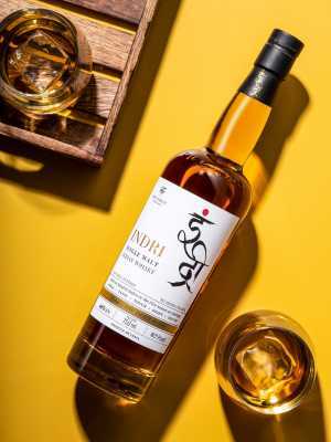 Indri Trini single malt Indian whisky