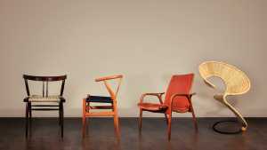 A collection of four chairs