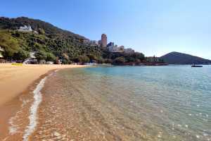 Deep Water Bay beach, Hong Kong