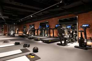 The gym at the Conrad Hamburg