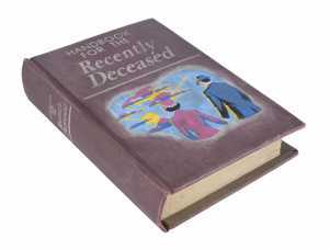 Handbook for the Recently Deceased from Beetlejuice sold for £107,100. Handbook for the Recently Deceased from Beetlejuice sold for £107,100.