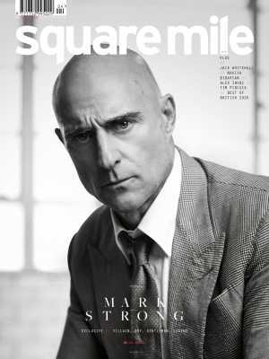 Square Mile - issue 210 - cover star Mark Strong photographed by Lee Malone