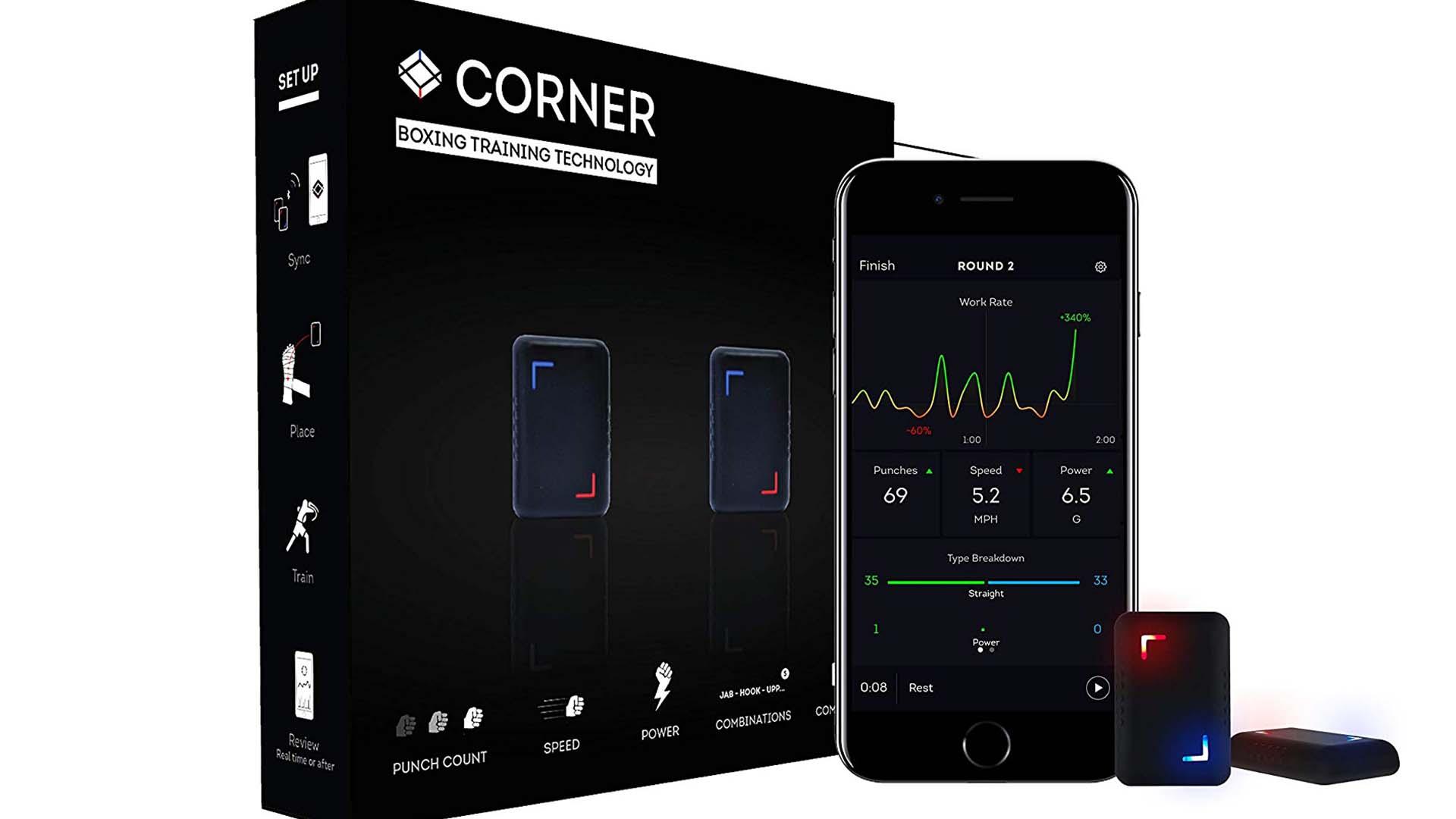 Corner punch tracker Corner punch tracker