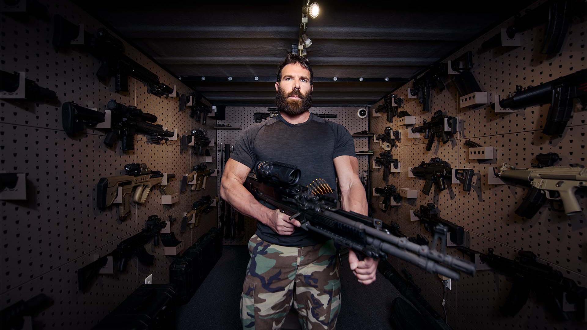 Dan Bilzerian photographed by Dustin Snipes for Square Mile magazine