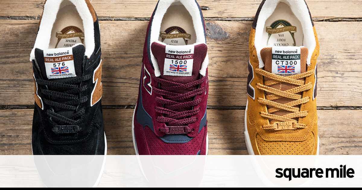 New Balance's Real Ale Pack trainers 