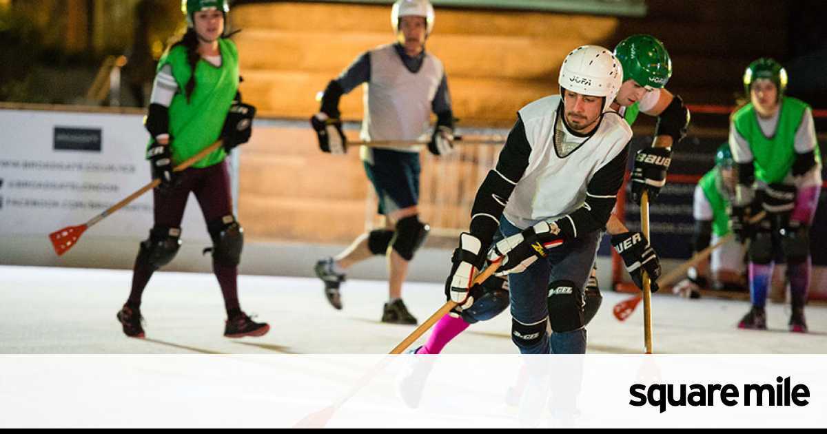 Canadian Broomball at Broadgate Ice Rink | Events | Square Mile