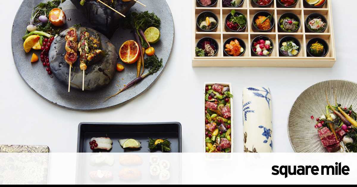 Akira London Japanese restaurant at Japan House, Kensington. Square Mile