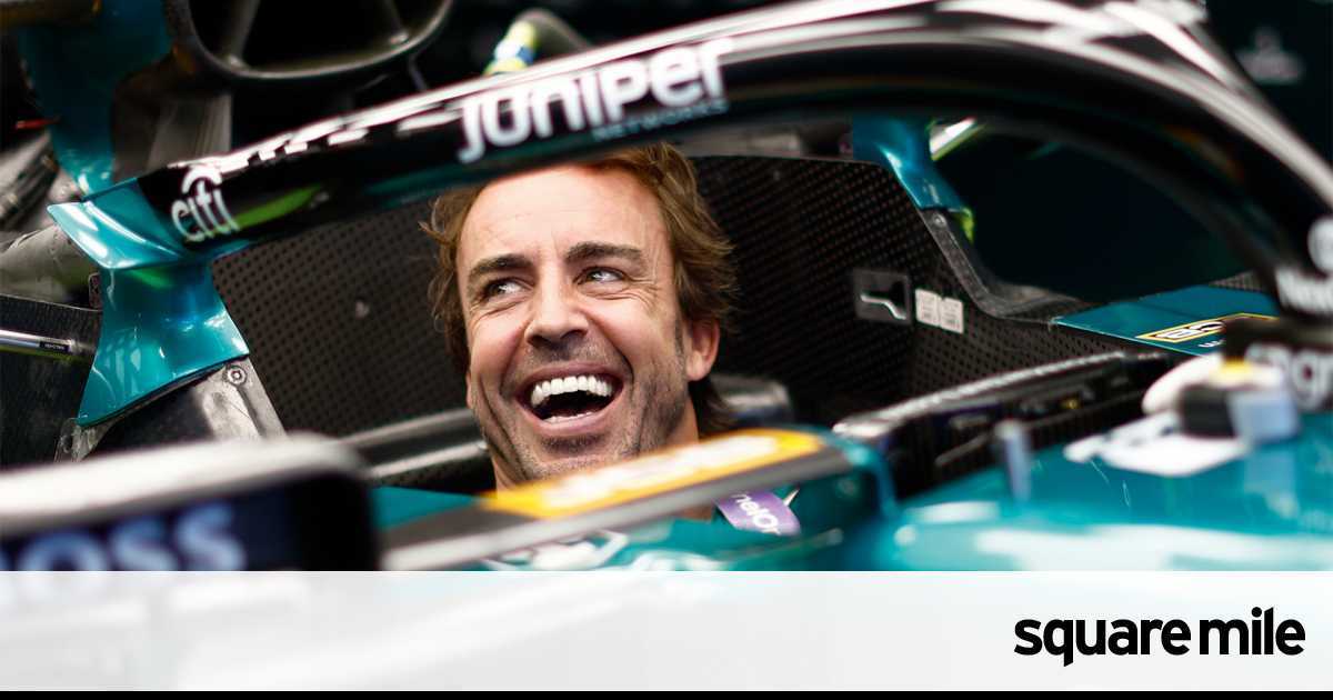 Fernando Alonso Is On Track With Aston Martin F1 Square Mile Fernando Alonso Is On Track With Aston Martin F1 Square Mile