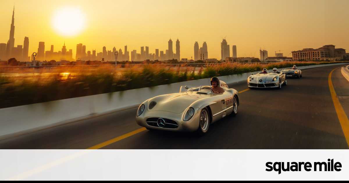 Driving history: Mercedes-Benz 300 SLR in the UAE
