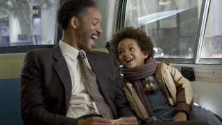Will Smith and Jaden Smith in The Pursuit Of Happyness.