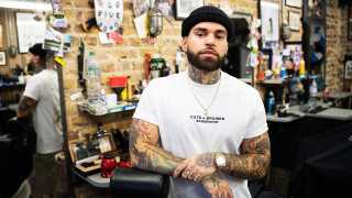 Klipper Kem at Cuts & Bruises barbershop
