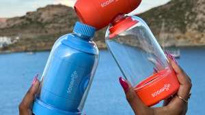 SodaPop portable bottle bluetooth speaker