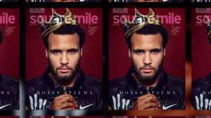 Square Mile magazine - issue 205 cover - Moses Itauma photographed by Dan Kennedy