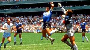 Diego Maradona Hand of God