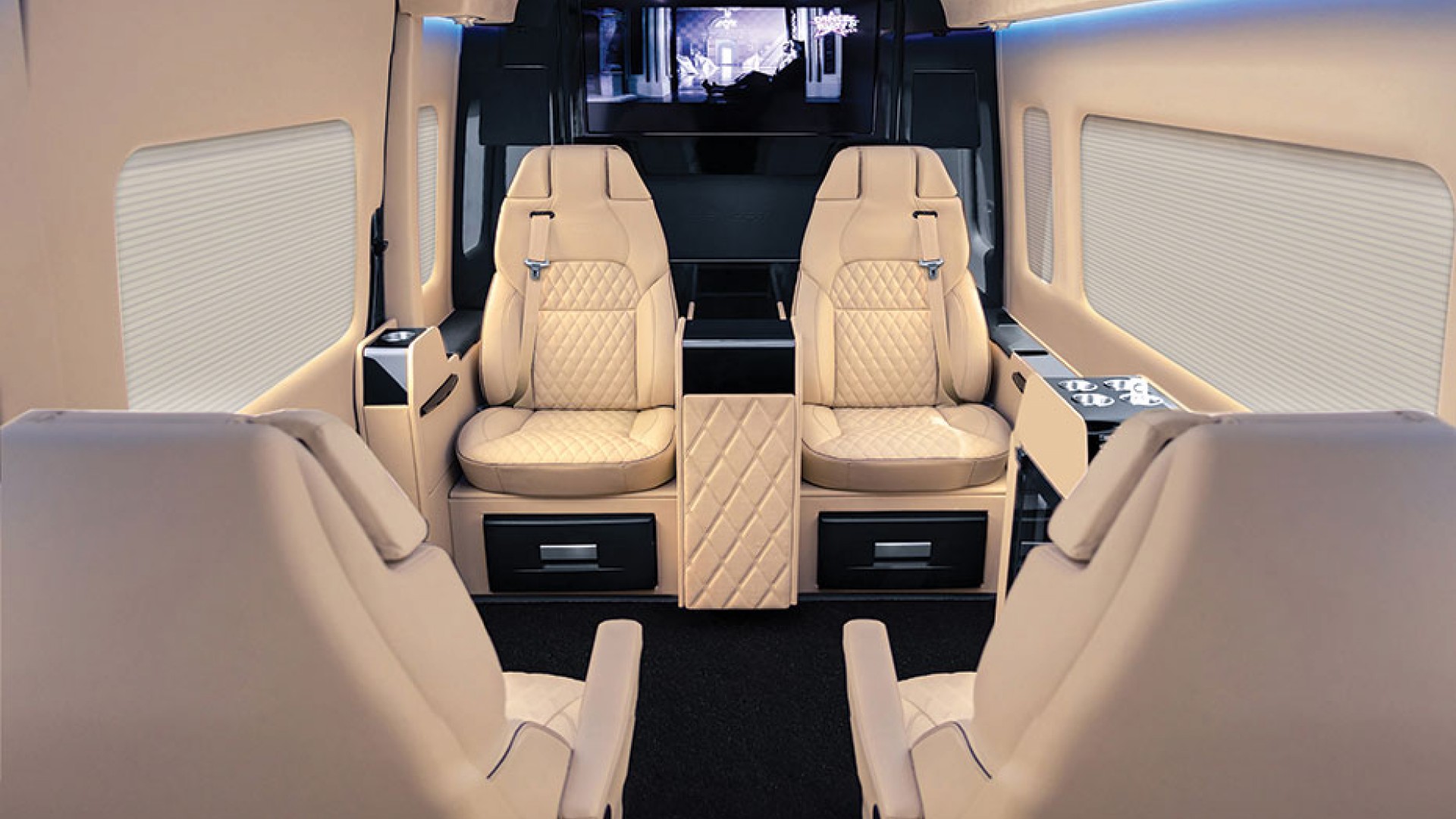 The World's Most Luxurious People-carrier: Senzati Jet Sprinter 