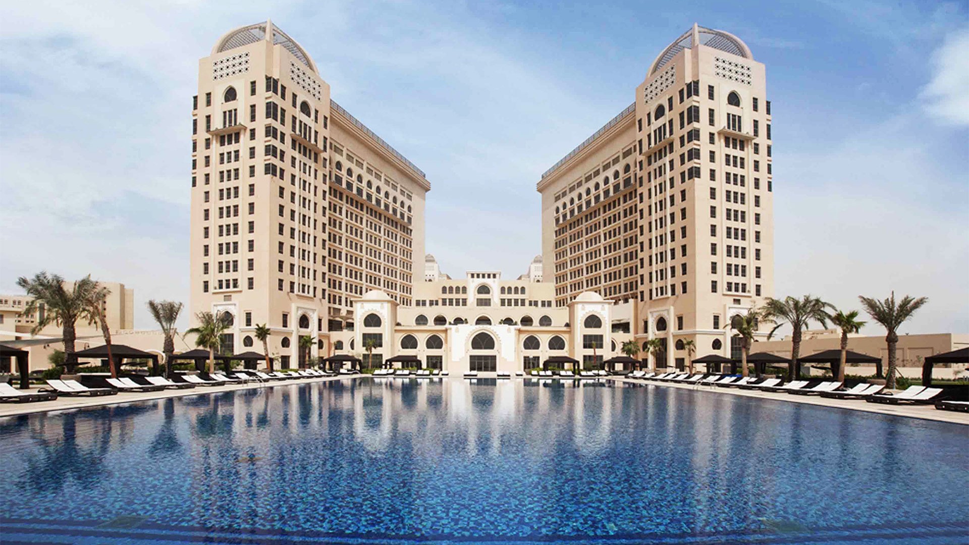 Pool at St Regis Hotel Doha Pool at St Regis Hotel Doha