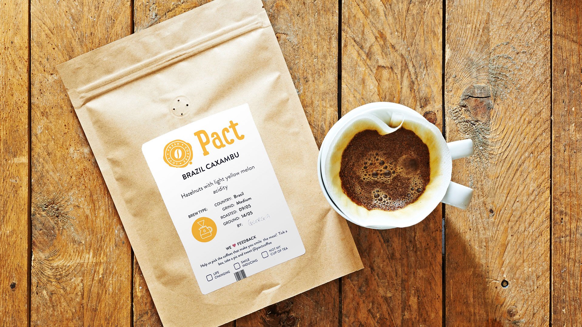 Pact Coffee bag Pact Coffee bag