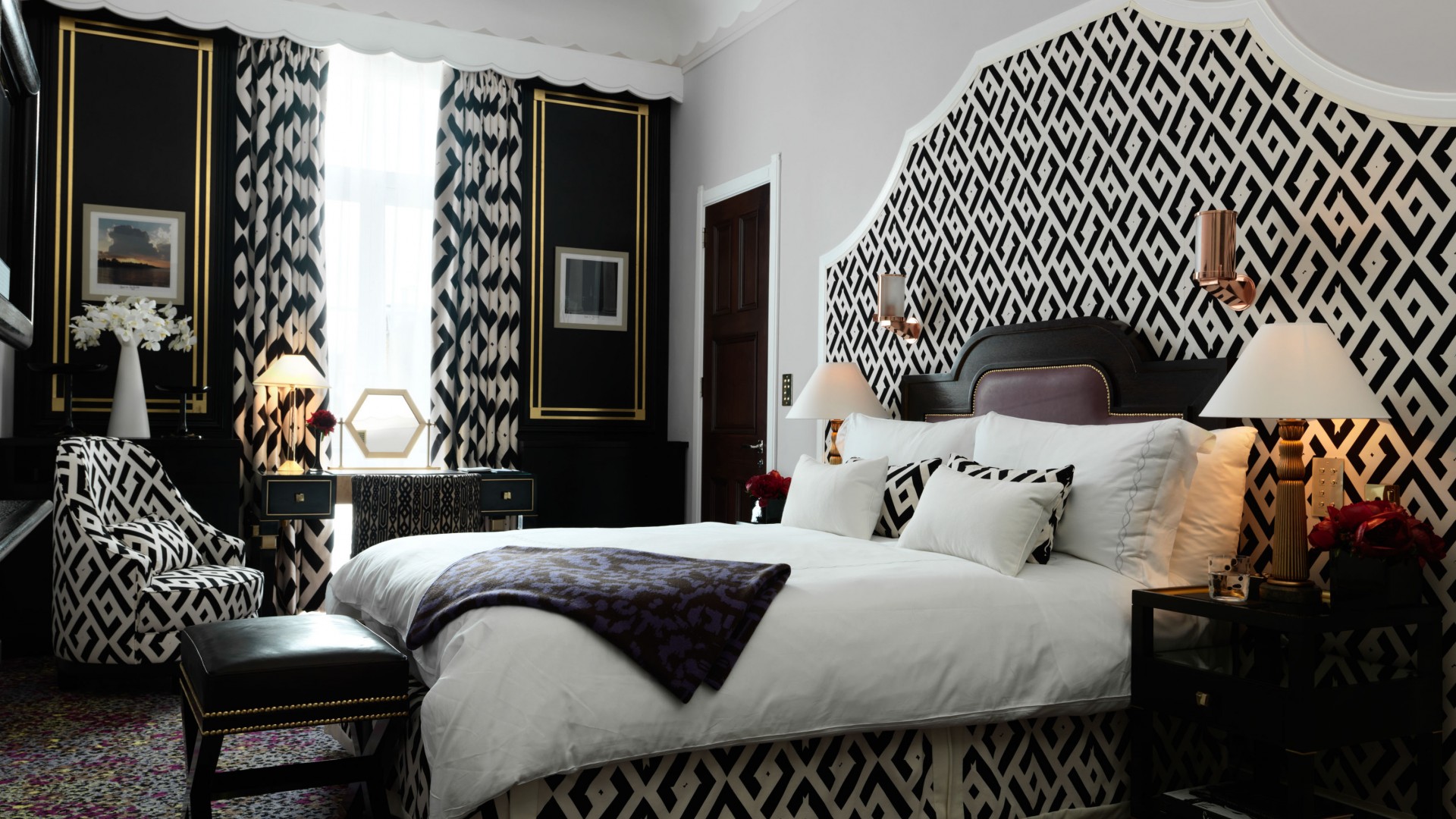 Claridge’s, Grand Piano Suite – London's best designer hotel suites Claridge’s, Grand Piano Suite – London's best designer hotel suites