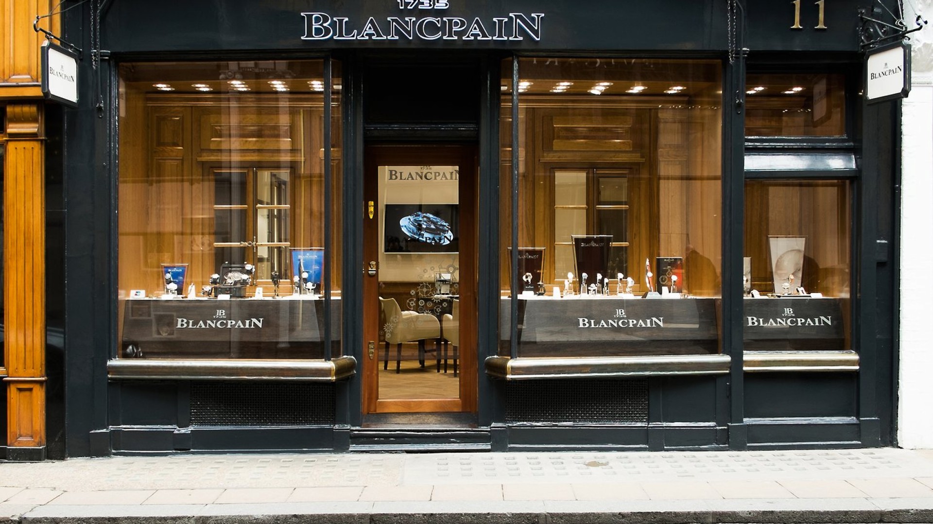 Blancpain, 11 New Bond St. W1S 3SR Blancpain, 11 New Bond St. W1S 3SR