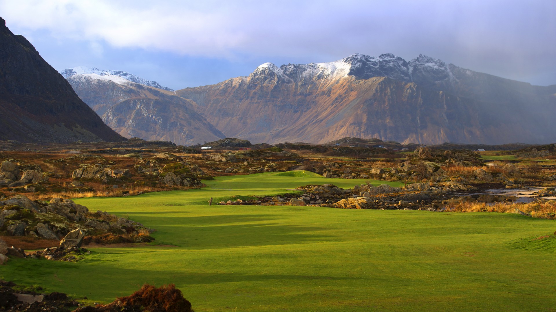 Lofoten Links golf course, Norway Lofoten Links golf course, Norway