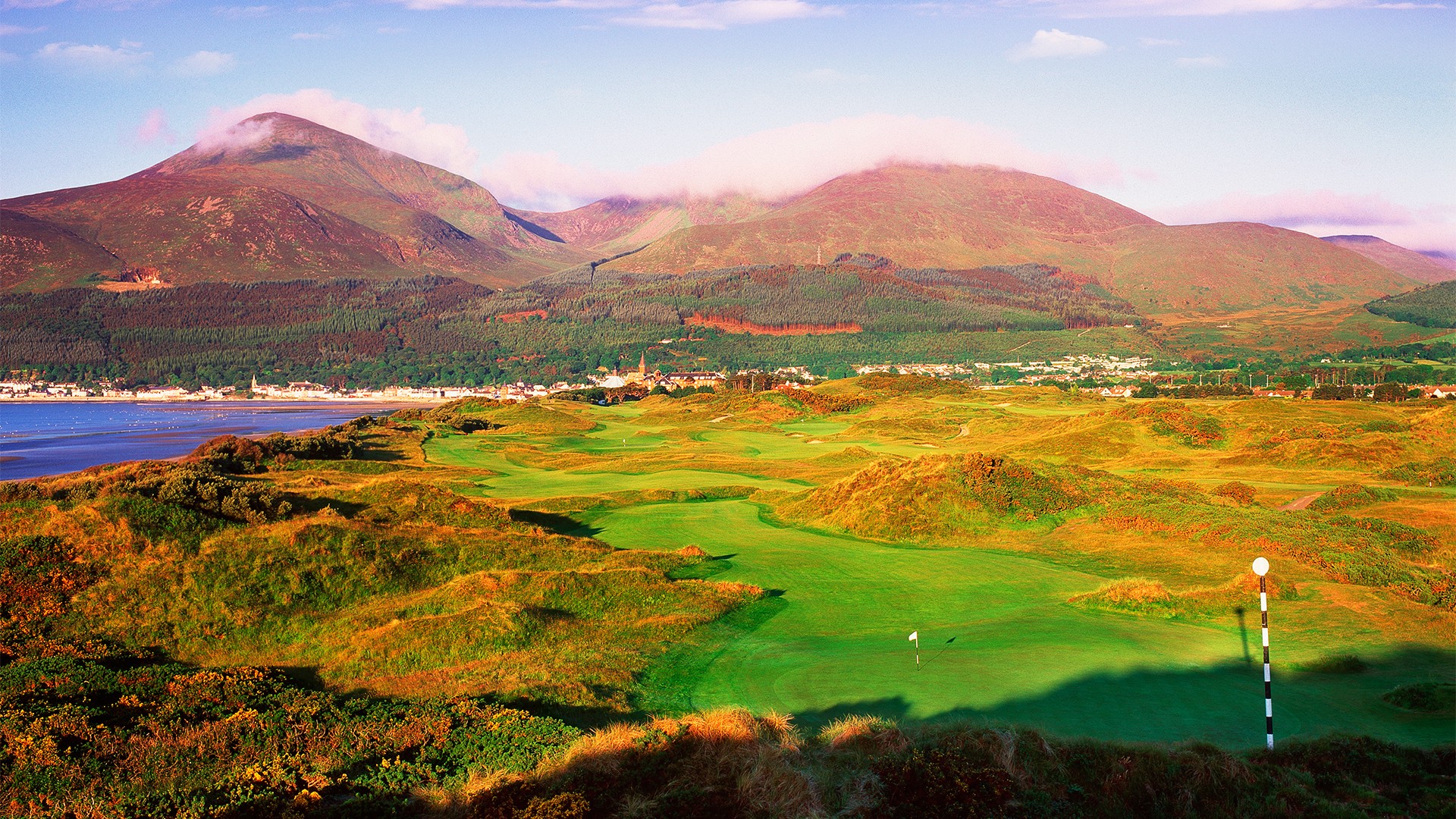 Royal County Down golf club, County Down, Northern Ireland Royal County Down golf club, County Down, Northern Ireland