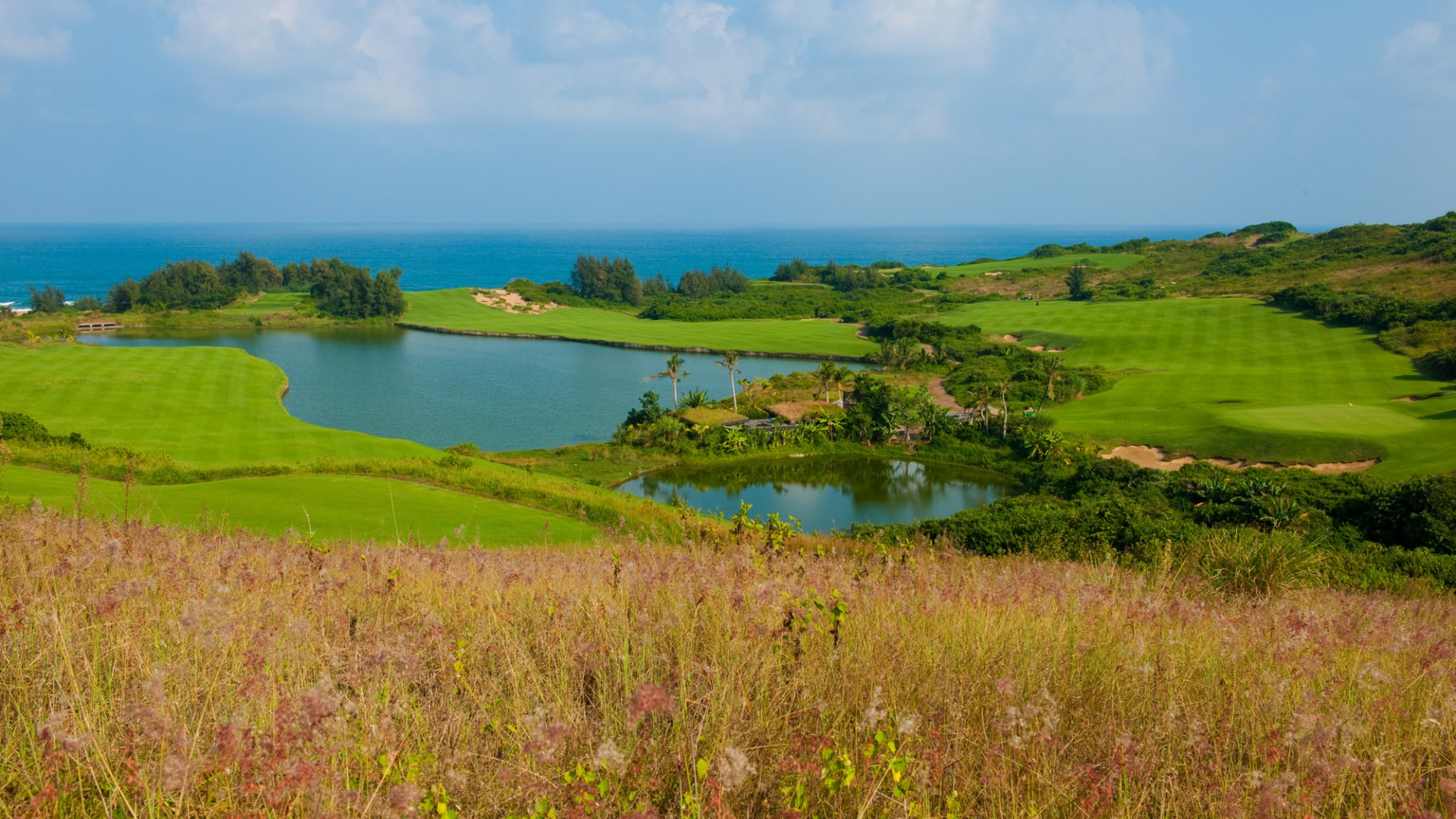 Shanqin Bay golf club, Hainan Island, China Shanqin Bay golf club, Hainan Island, China