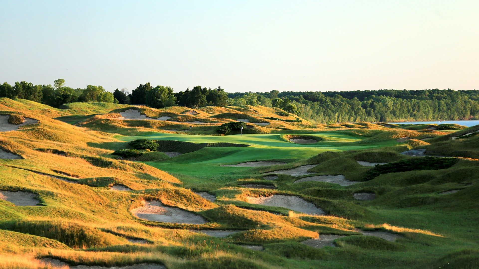 Whistling Straits golf course, Wisconsin, United States of America Whistling Straits golf course, Wisconsin, United States of America