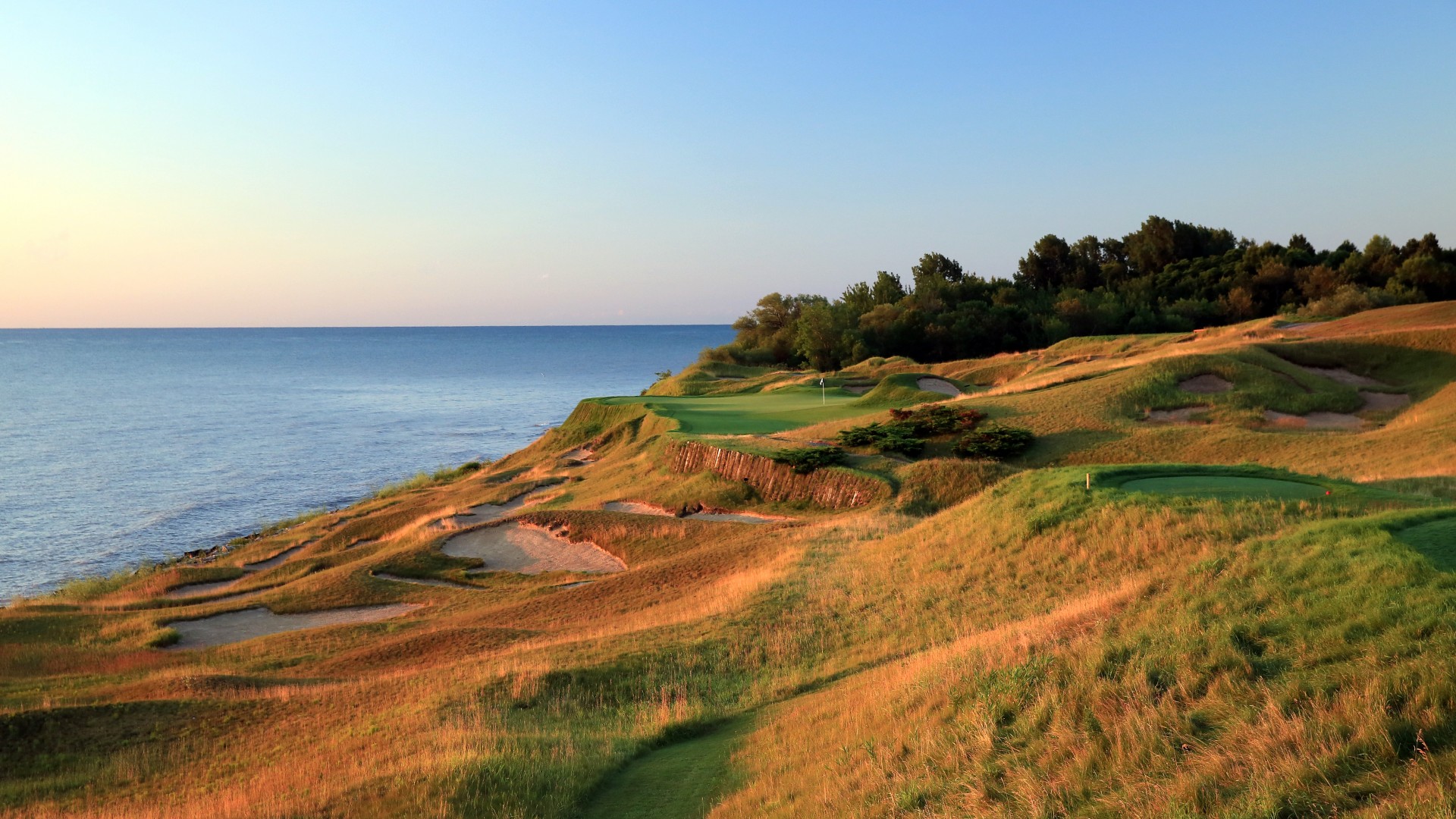 Whistling Straits golf course, Wisconsin, United States of America Whistling Straits golf course, Wisconsin, United States of America