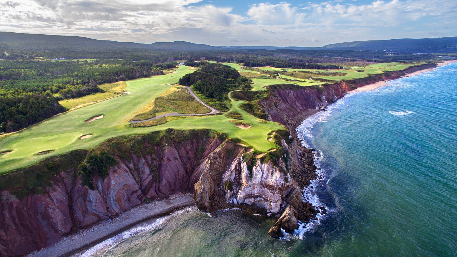 Cabot Cliffs golf course, Inverness, Canada Cabot Cliffs golf course, Inverness, Canada