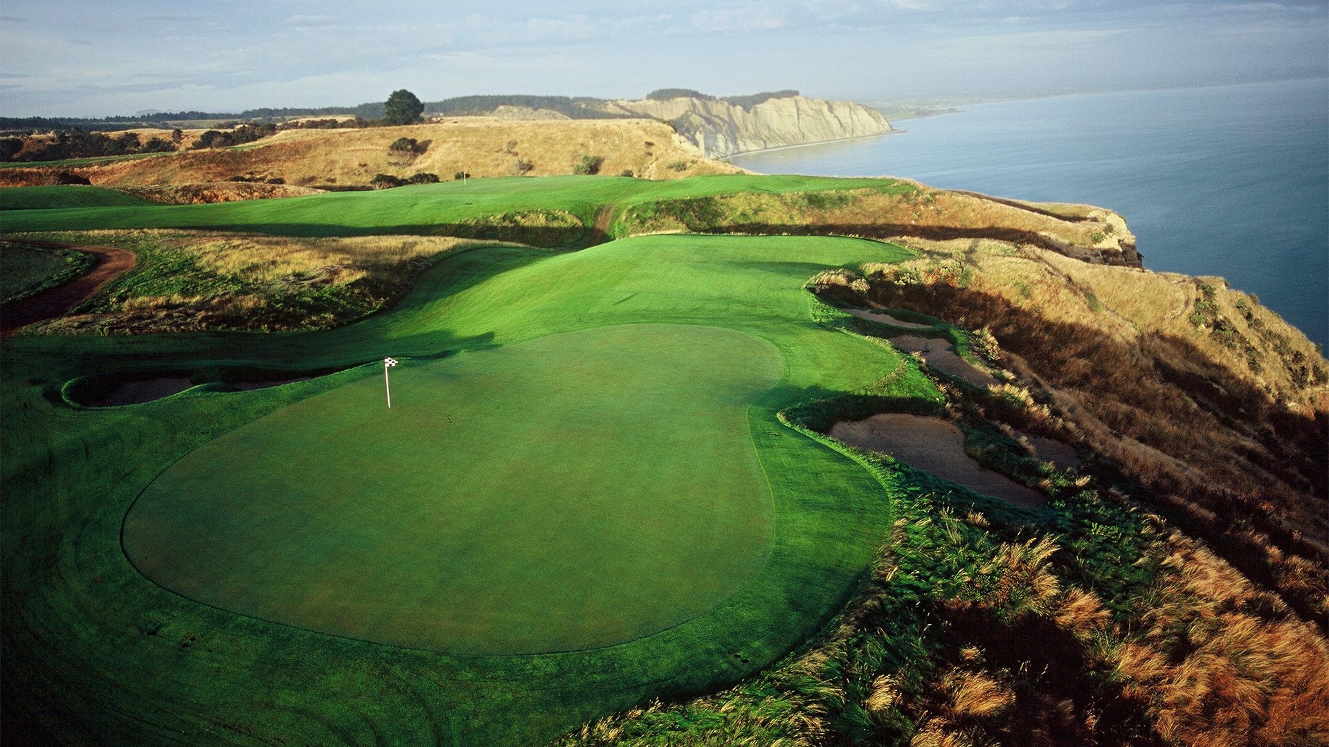 Cape Kidnappers golf course, Hawkes Bay, New Zealand Cape Kidnappers golf course, Hawkes Bay, New Zealand
