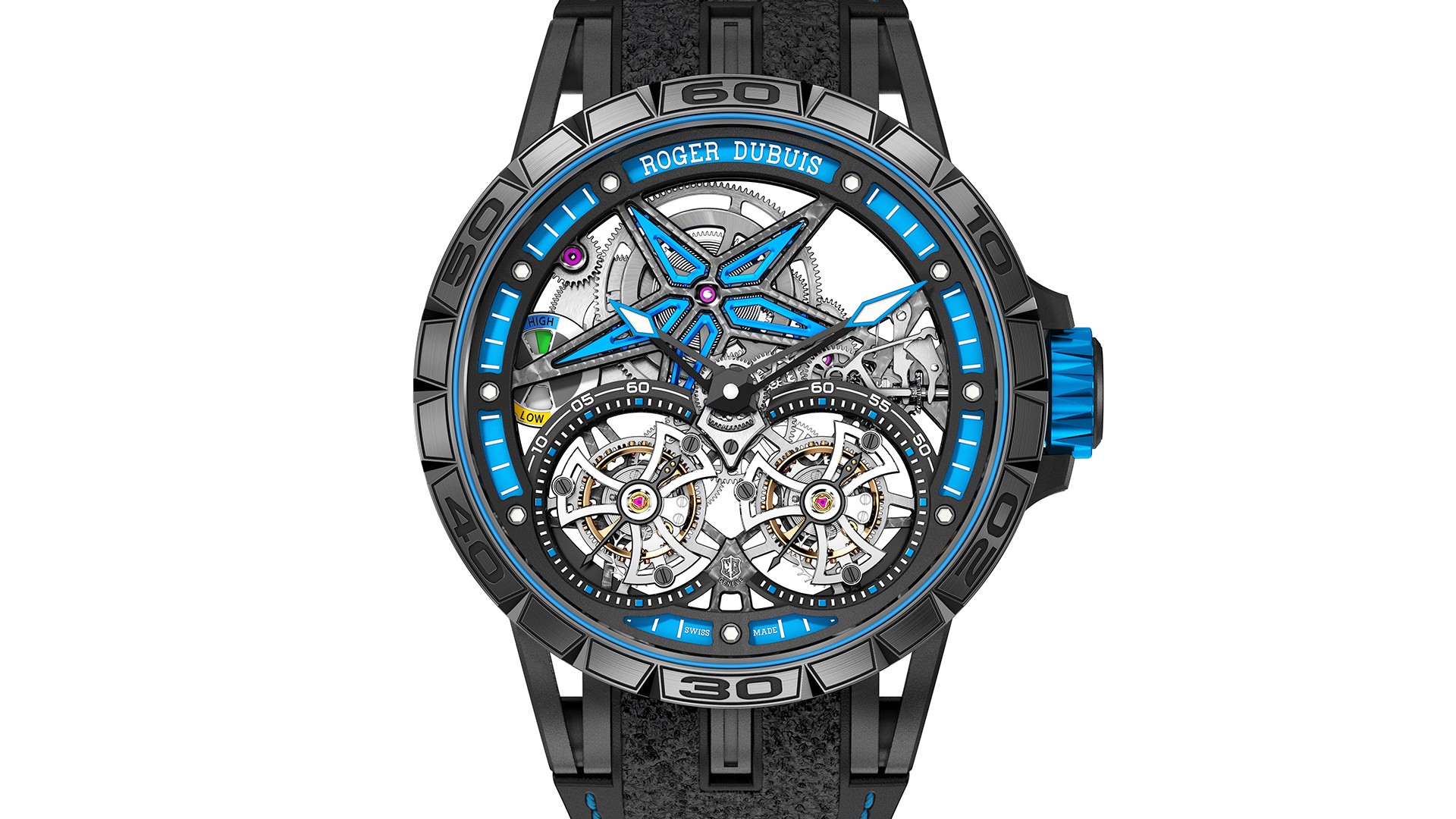 Roger Dubuis Excalibur Spider Pirelli Double Flying Tourbillon Roger Dubuis Excalibur Spider Pirelli Double Flying Tourbillon