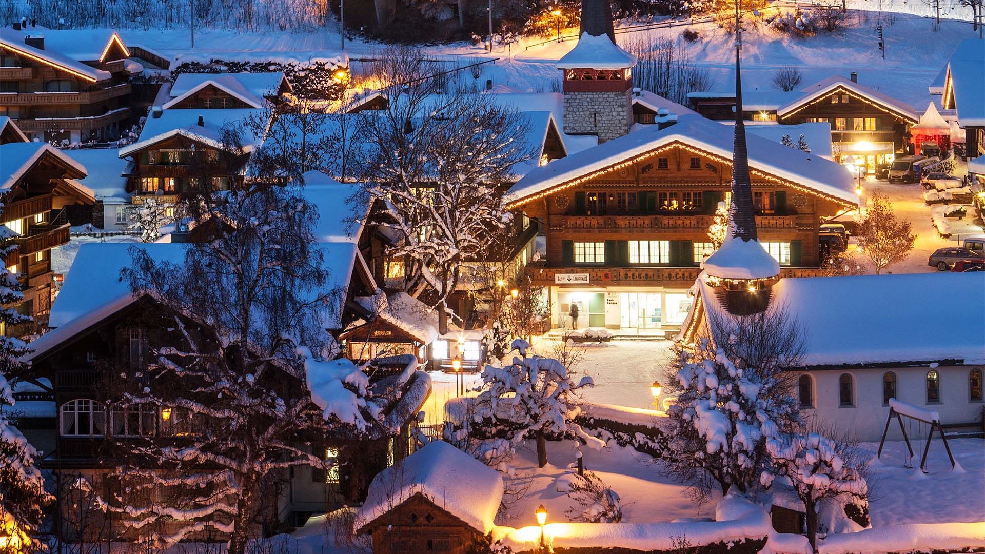 Gstaad is the Alpine village where the rich go to play Square Mile
