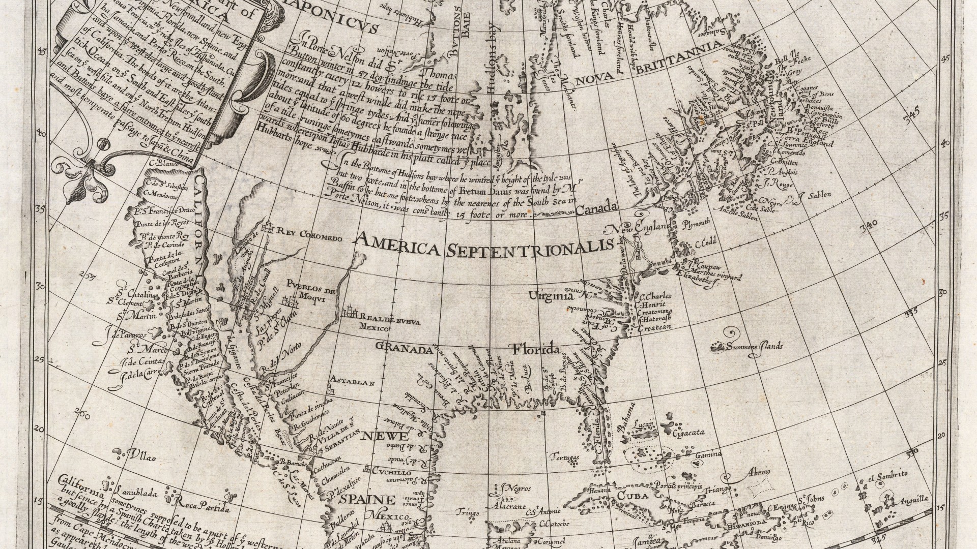 Henry Briggs: The Northern Part of North America Henry Briggs: The Northern Part of North America