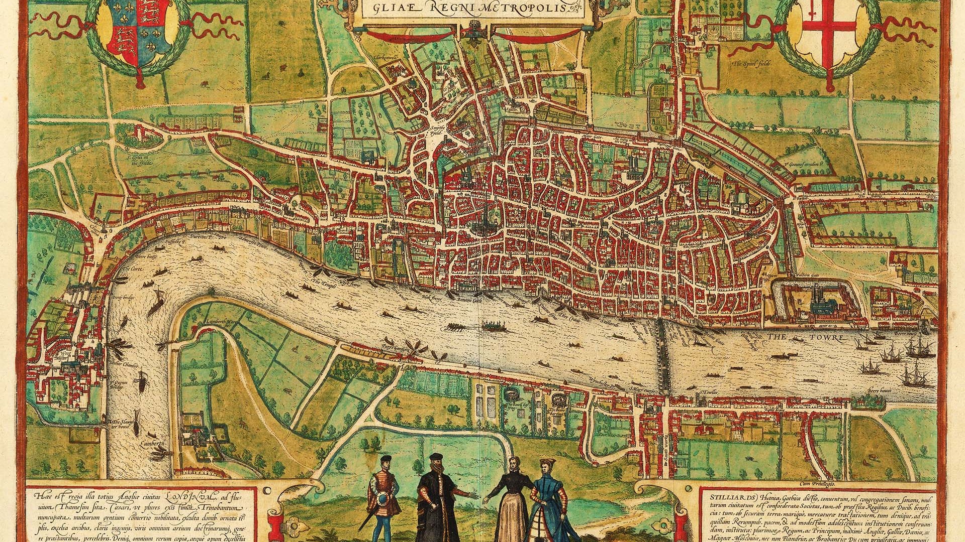 Georg Braun and Frans Hogenberg: London Georg Braun and Frans Hogenberg: London