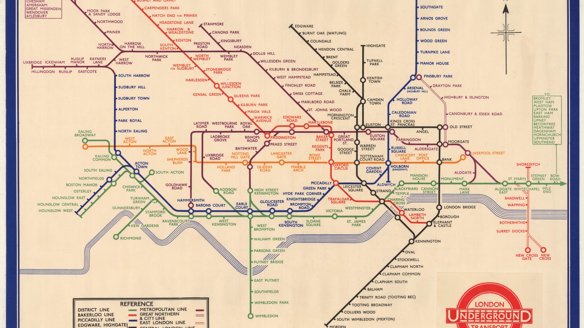Harry Beck: Tube Map Harry Beck: Tube Map
