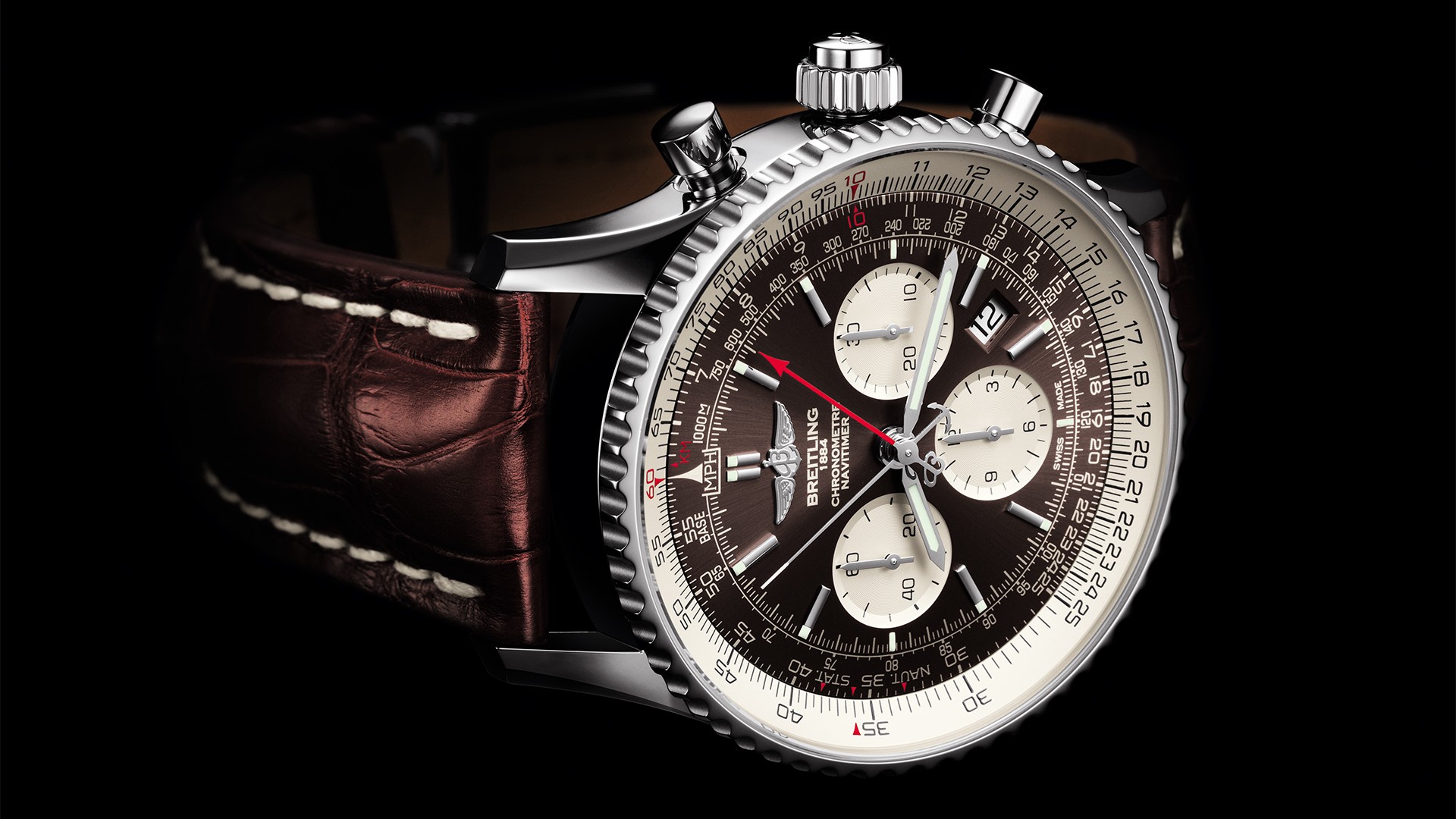 Breitling Navitimer Rattrapante split-second chronograph watch Breitling Navitimer Rattrapante split-second chronograph watch