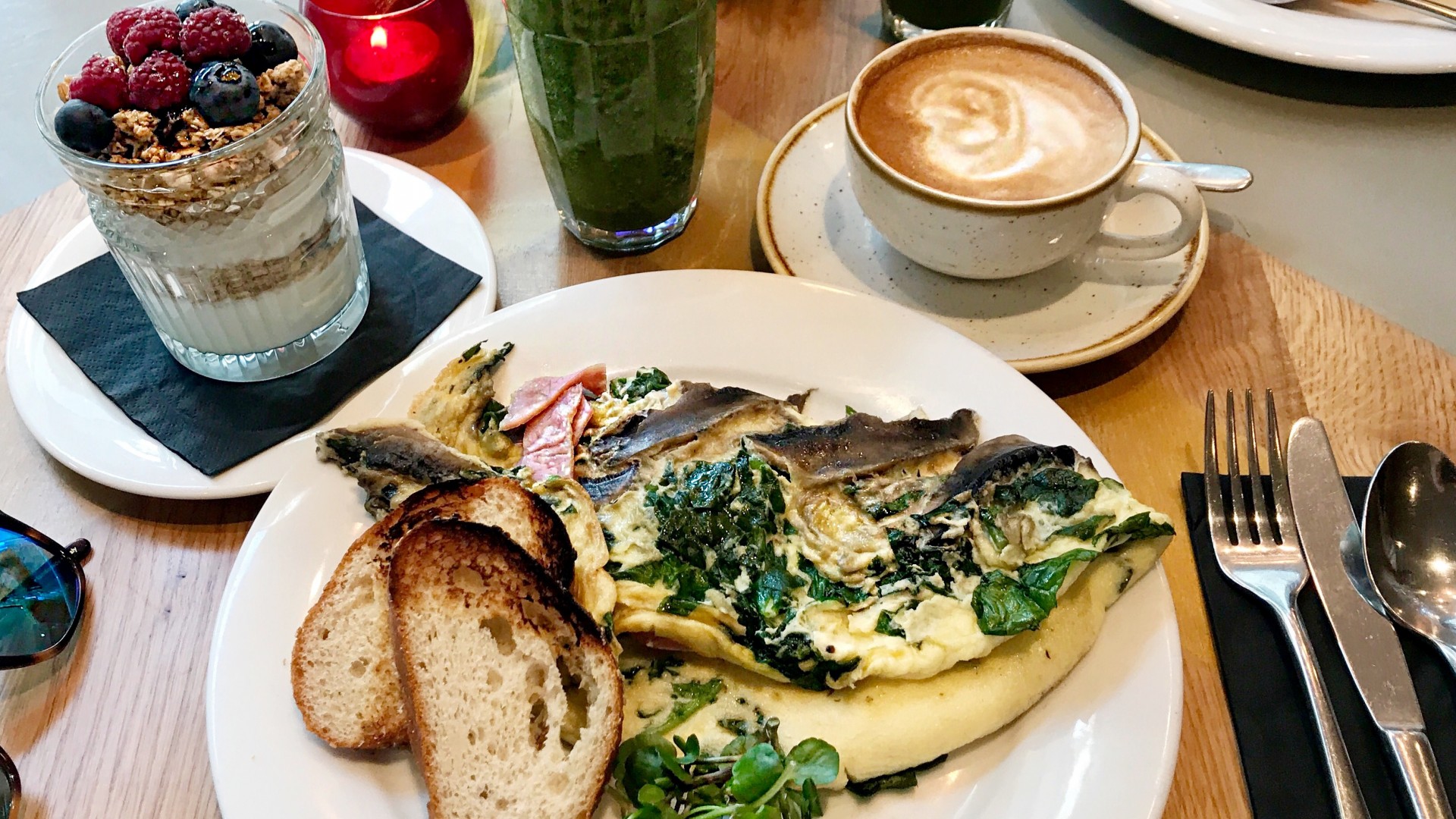 The City's best breakfasts The Happenstance, St Paul's Square Mile