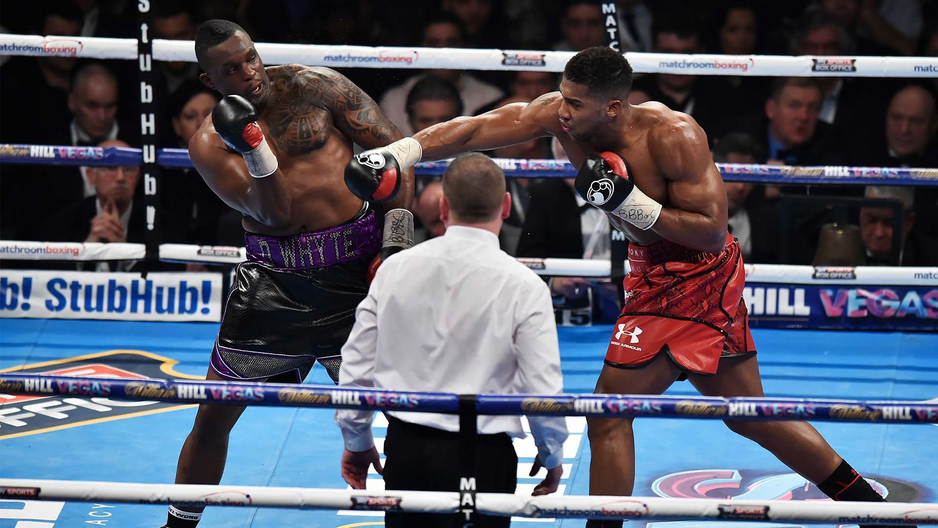 Anthony Joshua vs Dillian Whyte Anthony Joshua vs Dillian Whyte