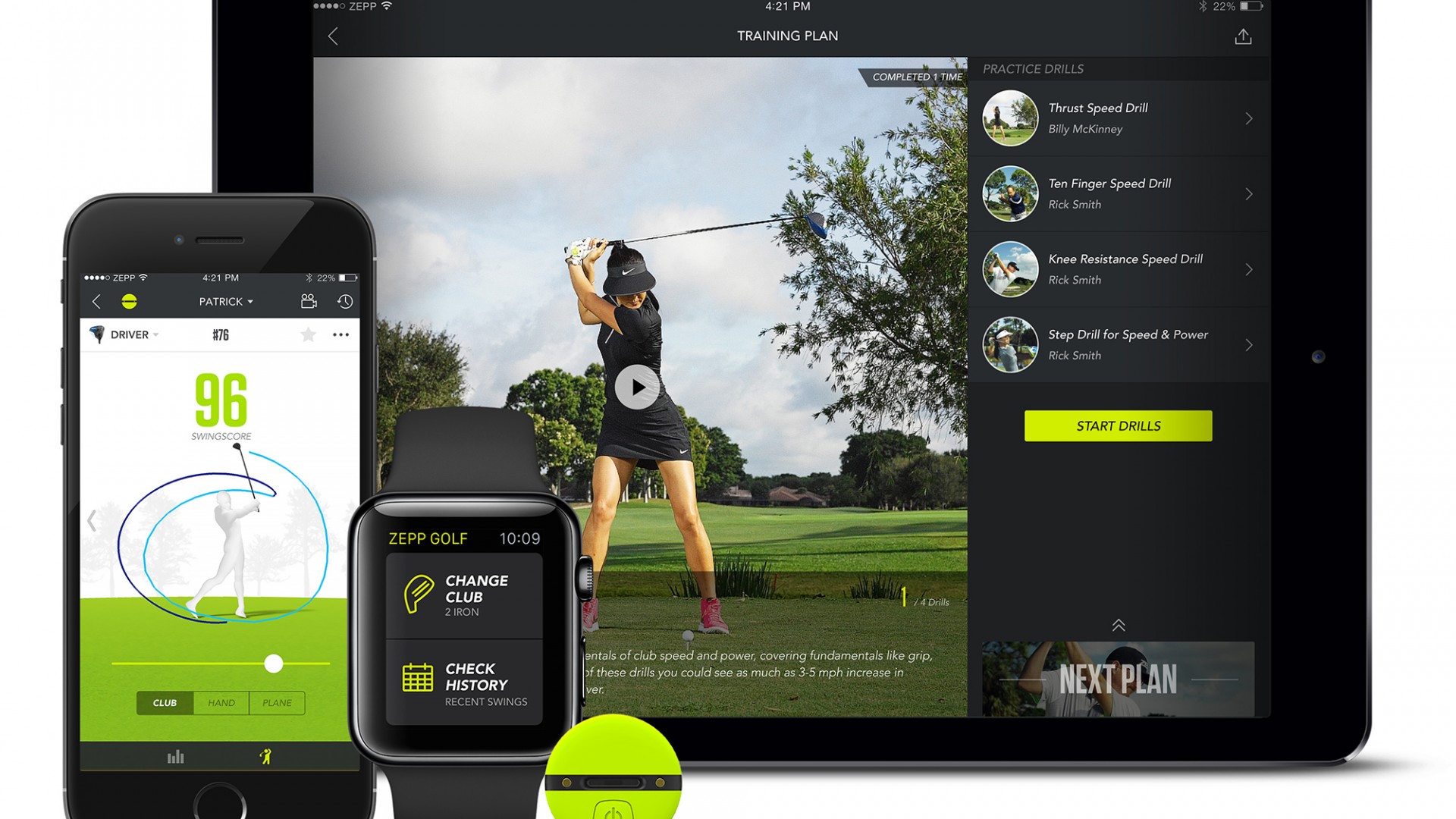 Zepp Golf 2 3D Swing Analyser Zepp Golf 2 3D Swing Analyser
