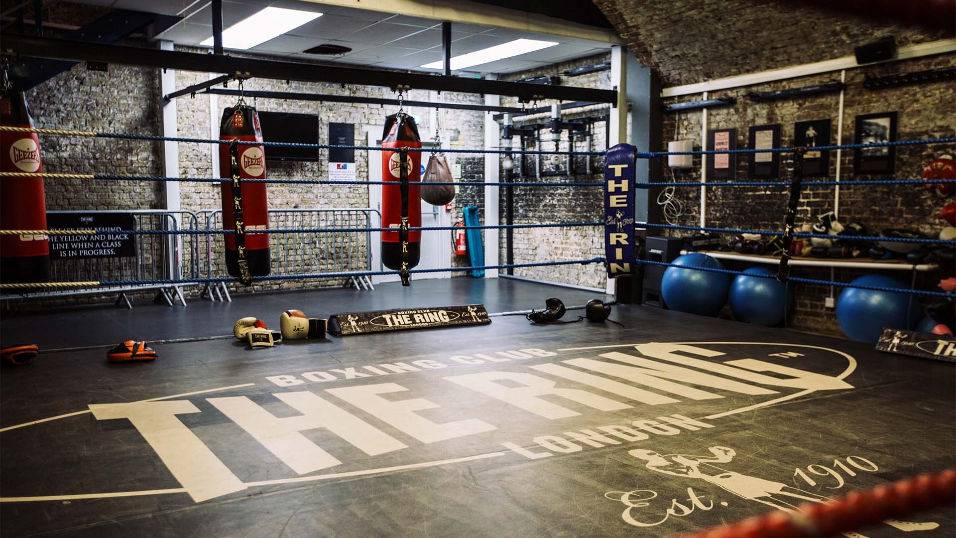 gym with boxing ring near me