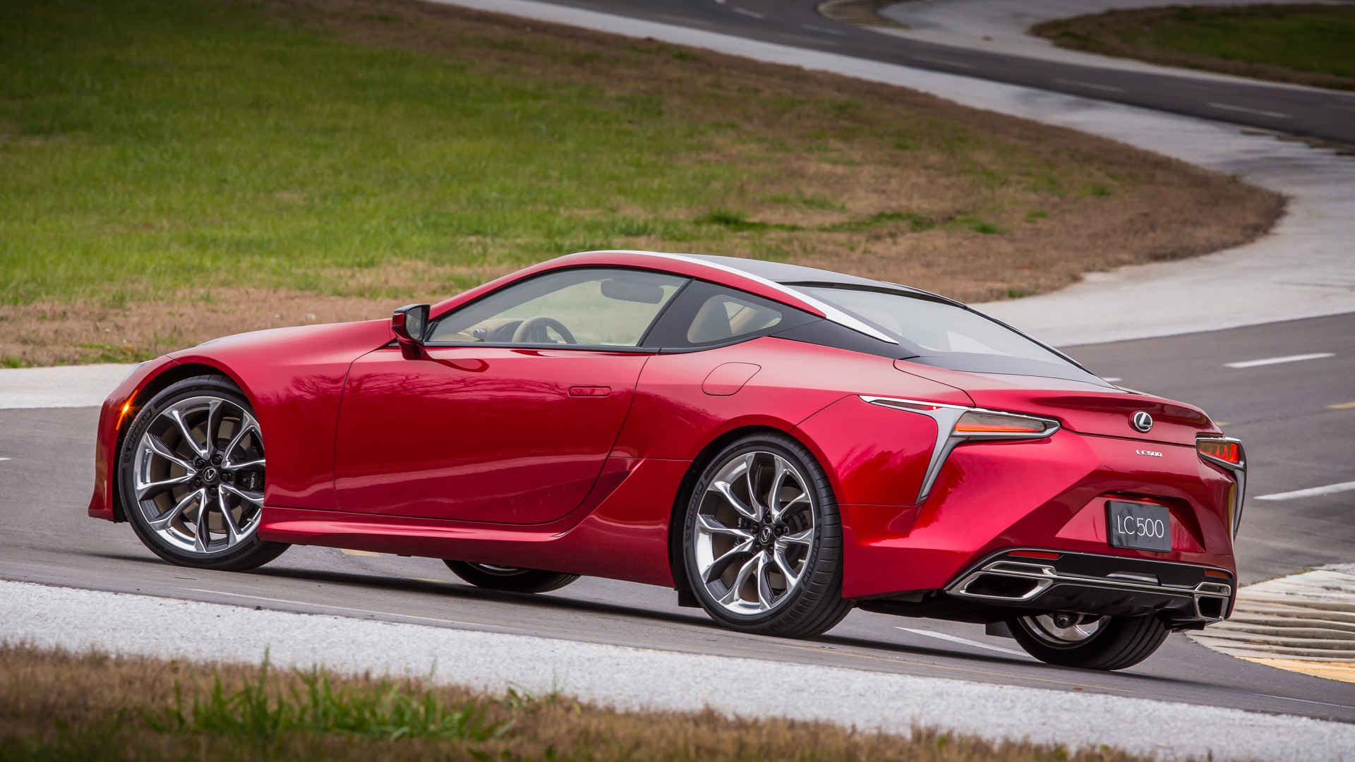 the lexus lc500 is a real head turner