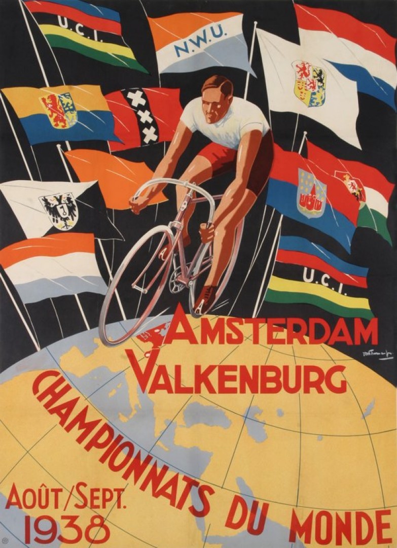 vintage cycling posters uk