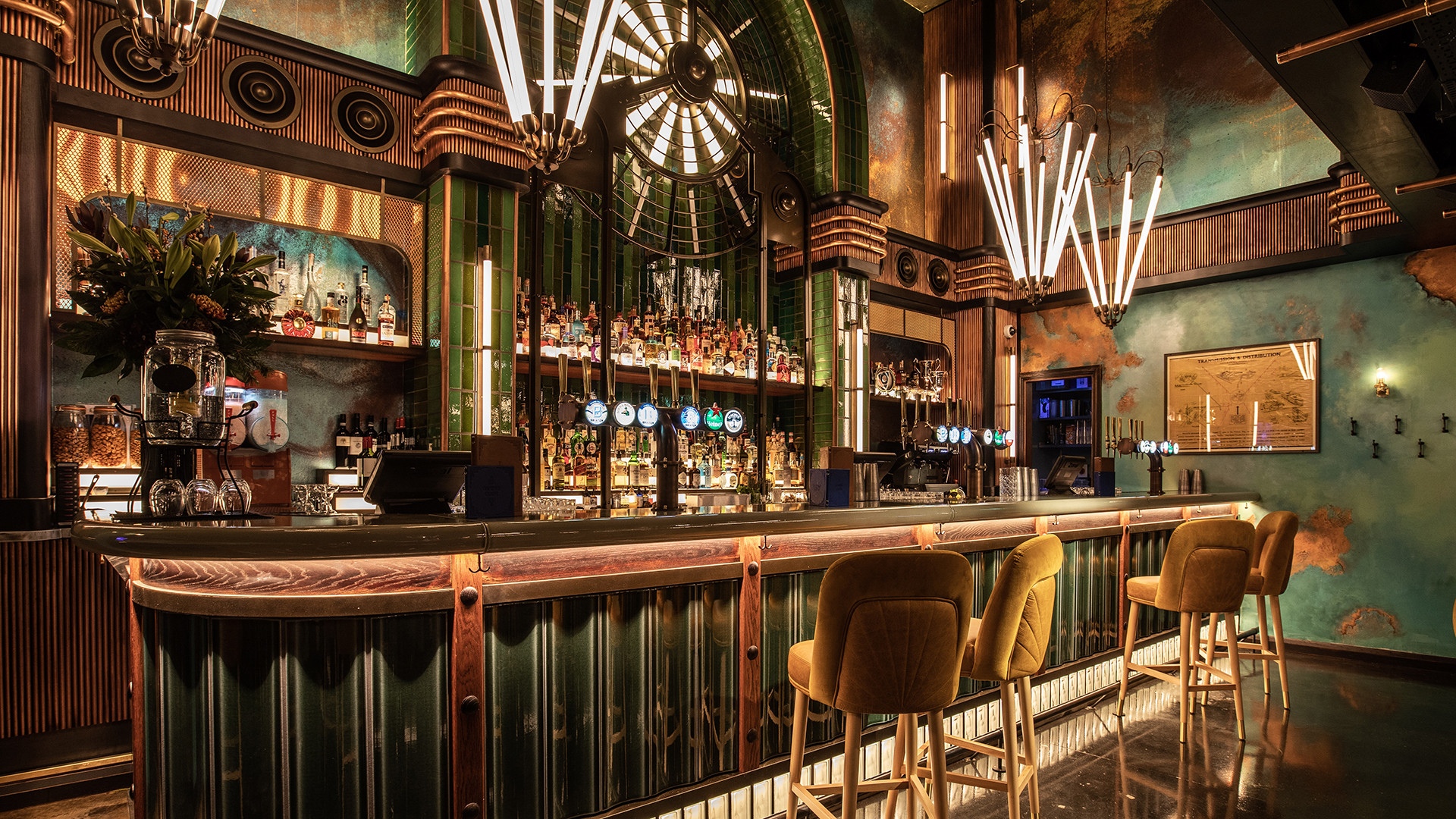 Electric Shuffle Canary Wharf's experiential bar Square Mile